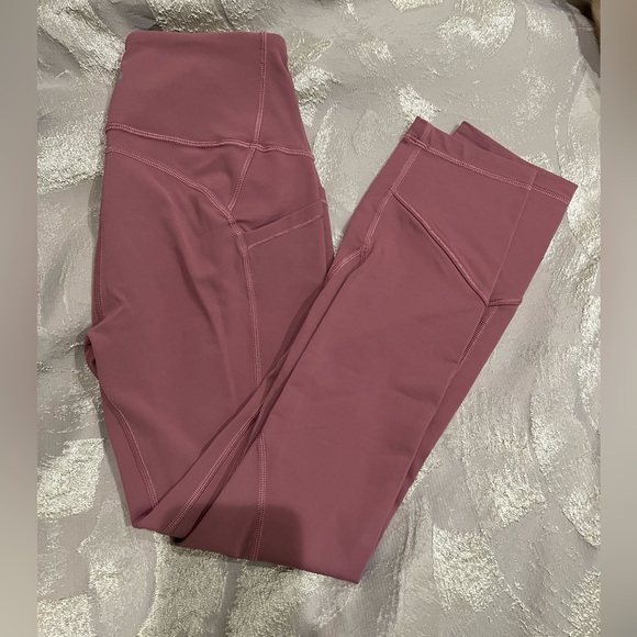Lululemon Spanish Rose Leggings Size